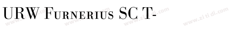 URW Furnerius SC T字体转换